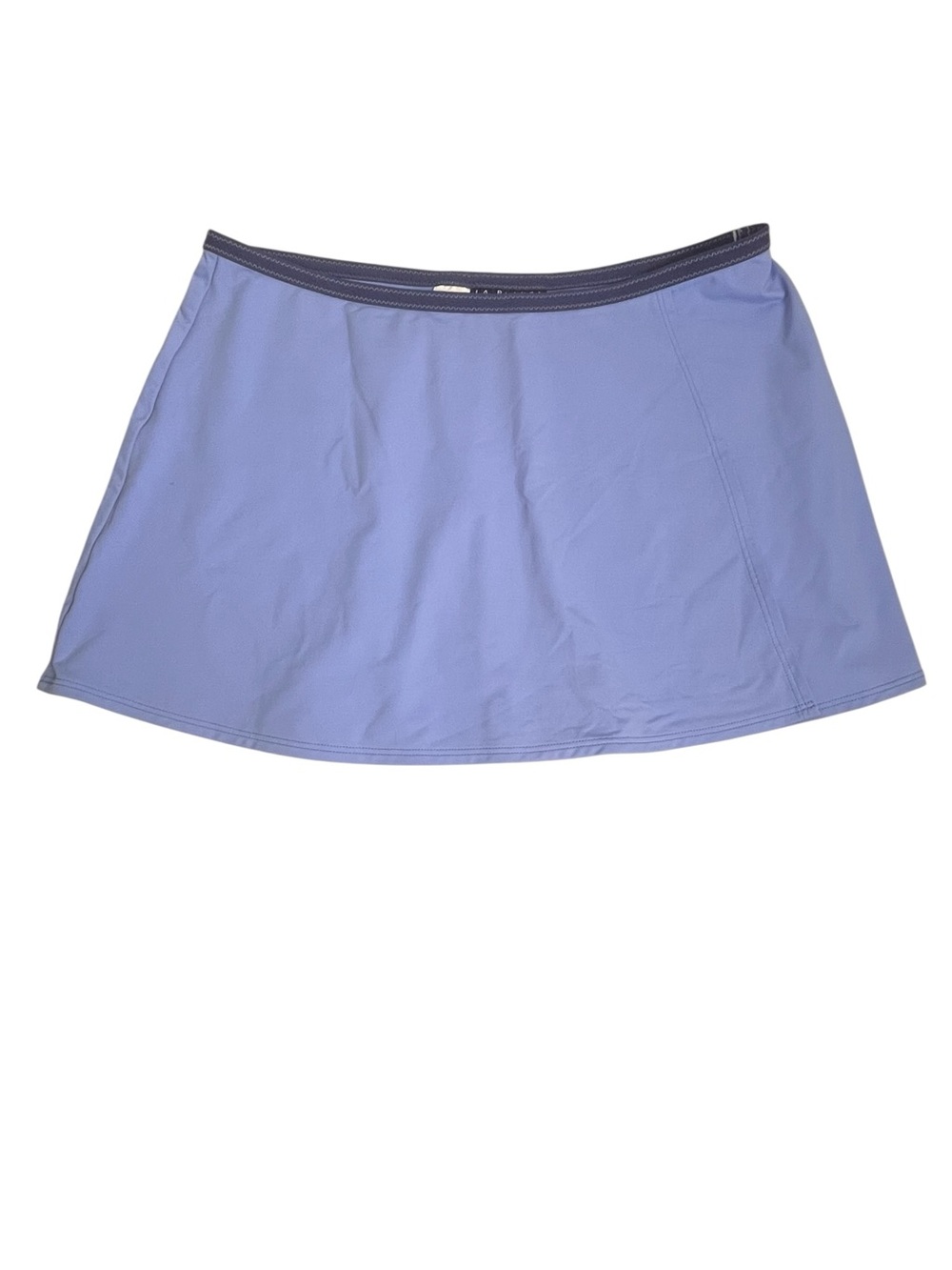 La Blanca Blue Swim Skirt Pull On A-Line Skirted Swimsuit Cover Up periwinkle M